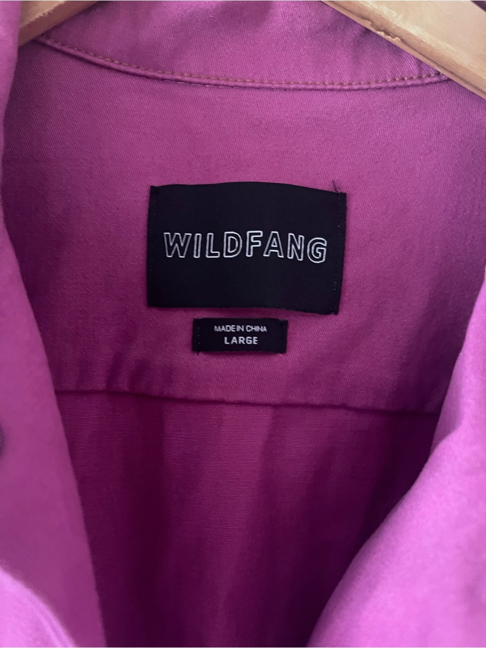 Wildfang Vibrant Fuchsia Short-Sleeve Utility Romper - Picture 4 of 4
